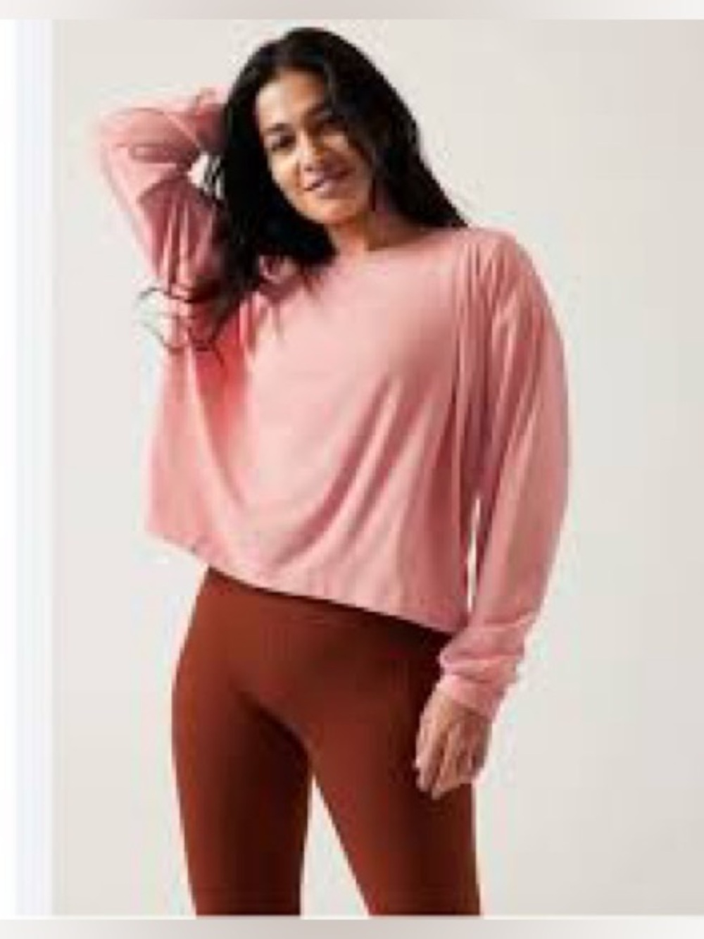 Athleta Elemental Long-Sleeve Relaxed Tee